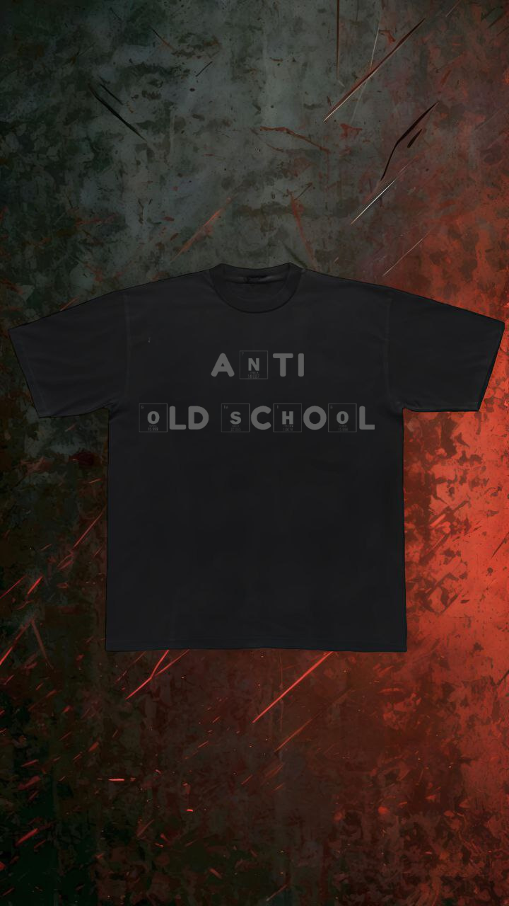 ANTI OLD SCHOOL Black Pump Cover